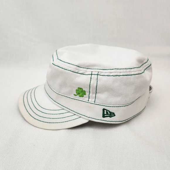 New Era × Denver Broncos Green Shamrock Military Style Button Hat. - Picture 3 of 8